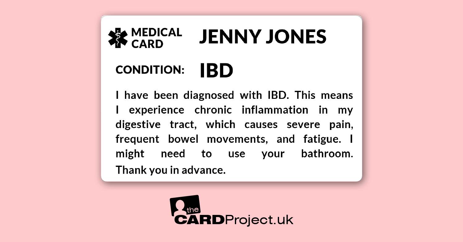 IBD Medical Mono ID Card (FRONT)
